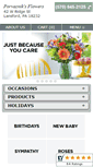 Mobile Screenshot of lansfordflorist.com
